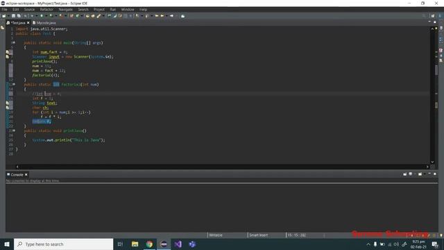 Local and Global Variables - Java смотреть онлайн
