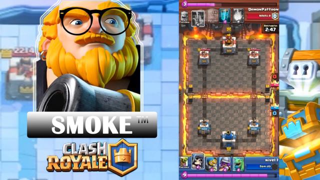 NOOB FAZENDO NOOBICE #4 - MOMENTOS ENGRAÇADOS NO CLASH ROYALE (FUNNY MOMENTS) смотреть онлайн