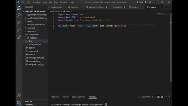ReactJS example on windows 7 with nodejs v13 using 5 commands in 15 mins смотреть онлайн