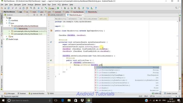 How to Show Data of CheckBox in Toast Andriod 2017 смотреть онлайн