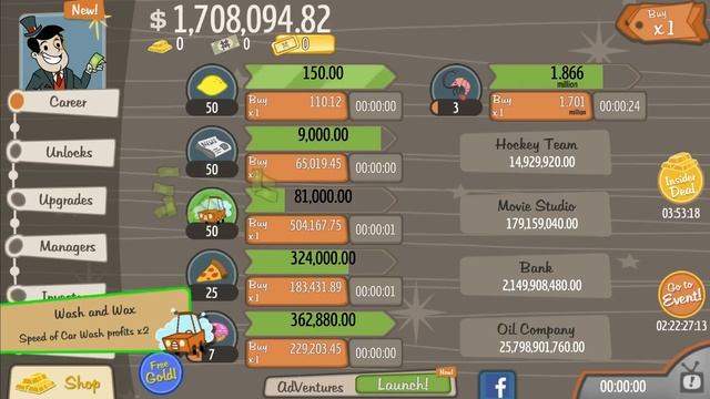 AdVenture Capitalist - 1 - "Idle Investing" смотреть онлайн