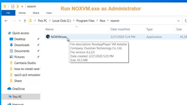 (SOLVED) Error 1020/1008: NoxPlayer Virtual Machine failed to start смотреть онлайн