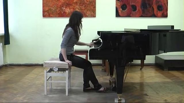 J. S. Bach-J. Brahms Chaconne for left hand смотреть онлайн