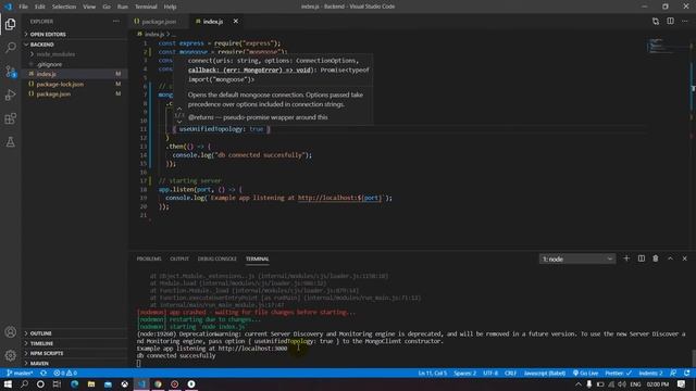 Section 3 || connecting to mongoDB with Mongoose || MERN COURSE IN TAMIL смотреть онлайн