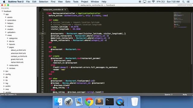 30 - Learn Ruby on Rails - Yelp Clone - Visitor Location смотреть онлайн