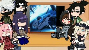 🎭Реакция на прошлую жизнь Наруто × Дазай🎭