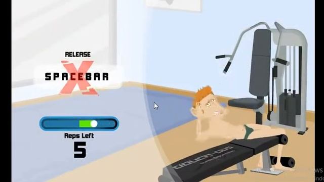 эволюция дрища в игре ULTIMATE DOUCHEBAG WORKOUT! смотреть онлайн
