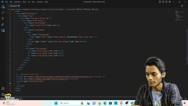 (Hindi) Creating Our First Vue.js App | The Karan Pargaien смотреть онлайн