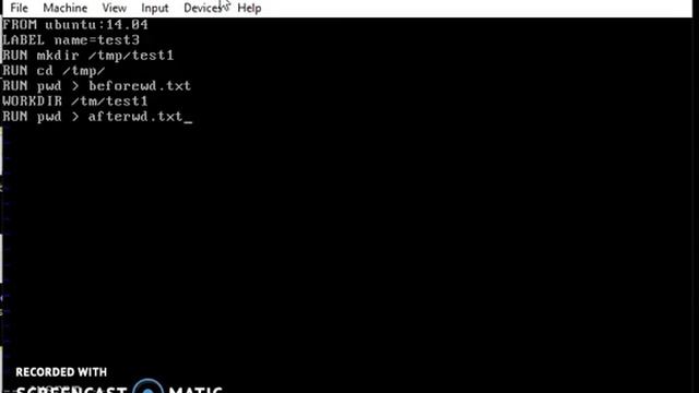 11 Docker WORKDIR instruction смотреть онлайн