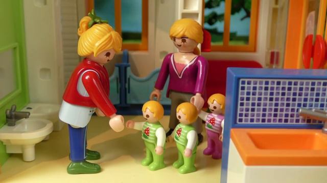 Playmobil Familie Hauser - Kein Ja und Nein sagen - Geschichte mit Anna Lena und den Zwillingen смотреть онлайн