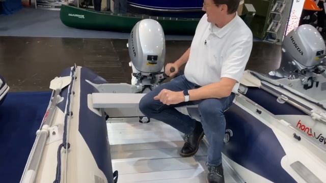 Honda Honwave T35 AE2 Schlauchboot mit 3,5 Metrn Länge und Alu Einlegeboden 2020 смотреть онлайн