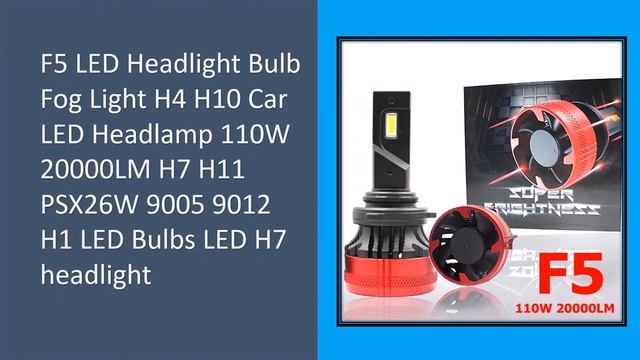 Top 5 Best Car LED Headlight in 2024 смотреть онлайн