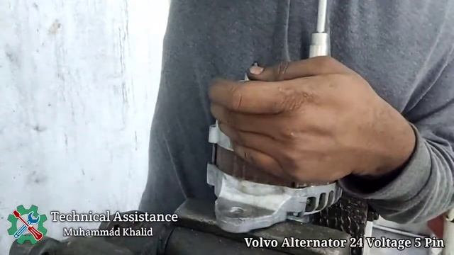 Volvo Alternator 24 Voltage Repair and All Parts Fitting वोल्वो अल्टरनेटर रिपेयर #Muhammad_Khalid смотреть онлайн