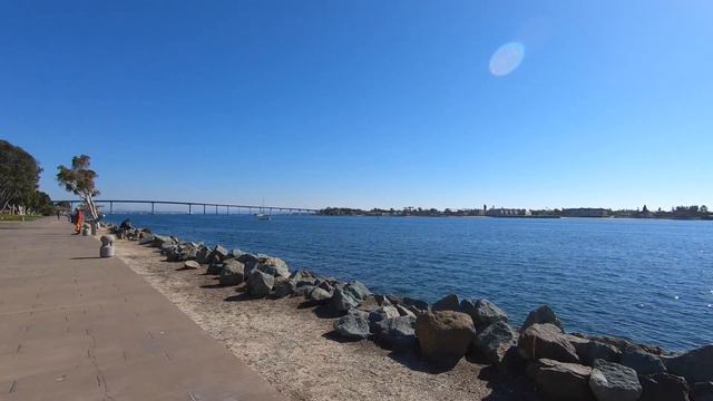 ВЛОГ #69. США. Отпуск. День 2. Сан Диего. Море солнца, пляжи, туристические места, даунтаун. смотреть онлайн