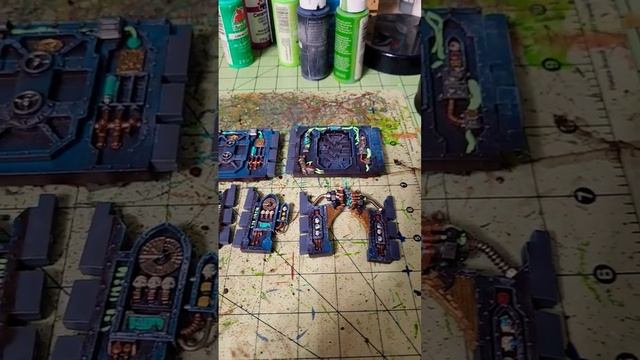WIP, Kill Team: Shadow Vault terrain, part 2. The work continues... смотреть онлайн