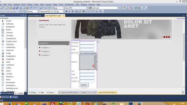 shopping cart checkout part 1 Registration Page смотреть онлайн