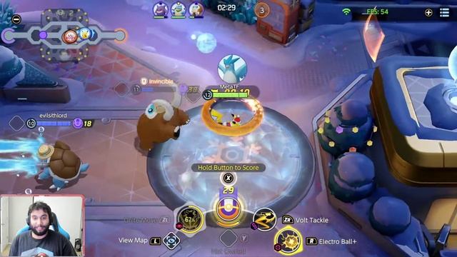Pokemon Unite New Game Mode Snowball Battle in Shivre City! смотреть онлайн