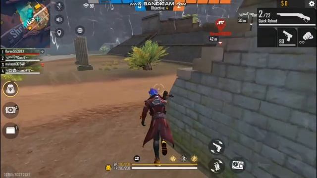 Fire Fire best gameplay 1 Vs 4 clash squad of gaming Lover's смотреть онлайн