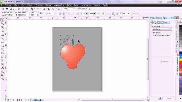 Corel Draw X4 Herramienta cuchillo efecto brillo смотреть онлайн