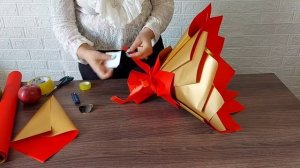 Фруктовый букет своими руками. Букет из фруктов. Как сделать букет из фруктов.Букет на каркасе