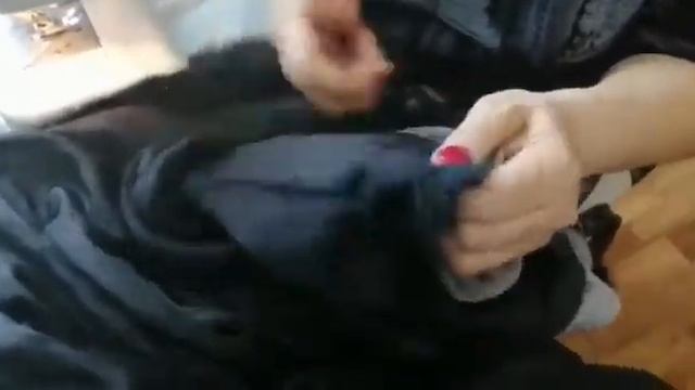Fur coat restoration. Реставрация шубы. смотреть онлайн