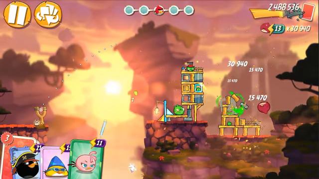 Angry Birds 2 LEVEL 331 / Злые птицы 2 УРОВЕНЬ 331 смотреть онлайн