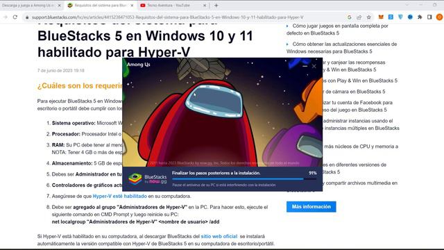 ⤵️ Cómo Descargar AMONG US en PC 2023 🕹️ Jugar Among US en PC 💻 смотреть онлайн