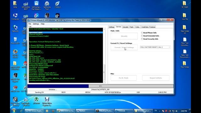 cm2 format Error fix Error read initial info! Make Identify first! смотреть онлайн
