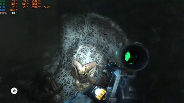 Metro LL gameplay with Dell E6540 /Dell M2800 GPU and CPU throttling fixed смотреть онлайн
