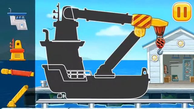 Little building island game. Fix matching ship parts. смотреть онлайн