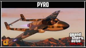 GTA Online: Новый и самый быстрый самолет Pyro