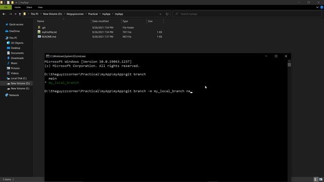 git rename local branch смотреть онлайн