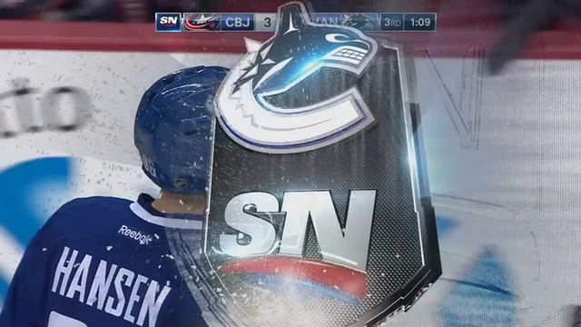 Hansen goes end-to-end to tie things late against Blue Jackets смотреть онлайн