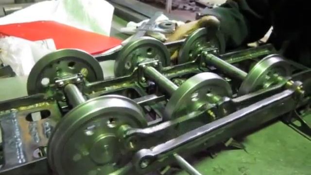 5" guage steam 9П - Колёсные пары и дышла / Wheelsets & connecting rods смотреть онлайн