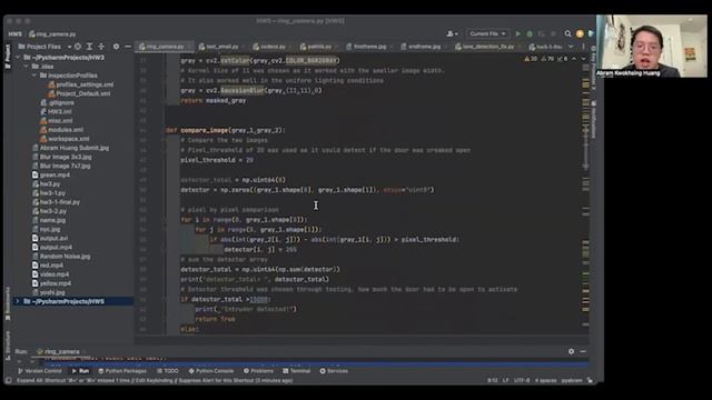 Mock Ring Doorbell with Python and OpenCV смотреть онлайн
