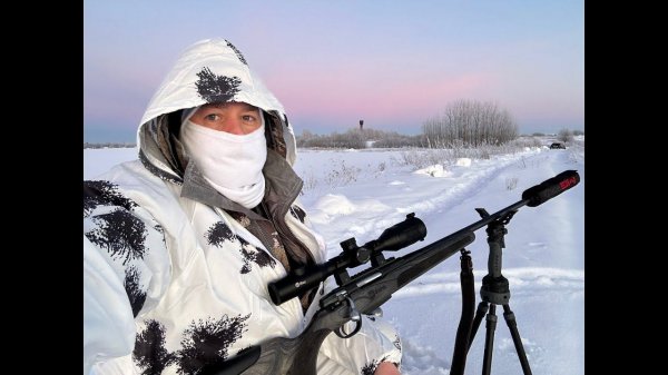 МОРОЗНОЕ ПОЛЕ 2024! ОХОТА С КАРАБИНОМ ATA ARMS TURQUA 308WIN!