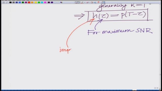 Lec 08 | Principles of Communication-II | Digital Communication Receiver -II | IIT Kanpur смотреть онлайн