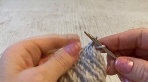 Шапка бини поворотными рядами. Подробный МК.