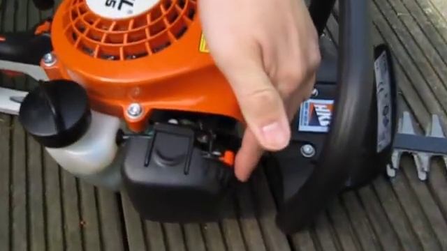 Stihl hs 45 Start Up смотреть онлайн