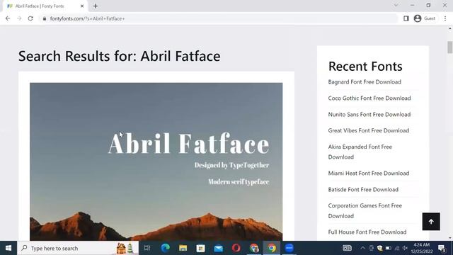 How to Download and Install Abril Fatface Font Free Download in Adobe Photoshop смотреть онлайн