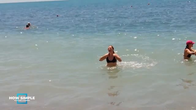 Первый заплыв! Черное море, бухта Инал смотреть онлайн