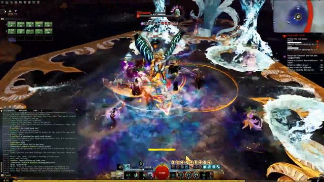 GW2 Twin Largos - Herald quickness heal tank PoV смотреть онлайн