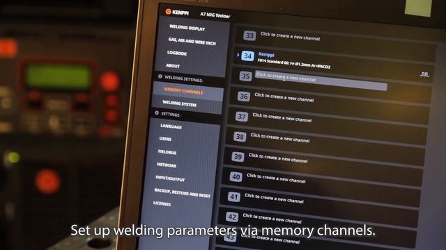 A7 MIG Welder - Web browser interface смотреть онлайн