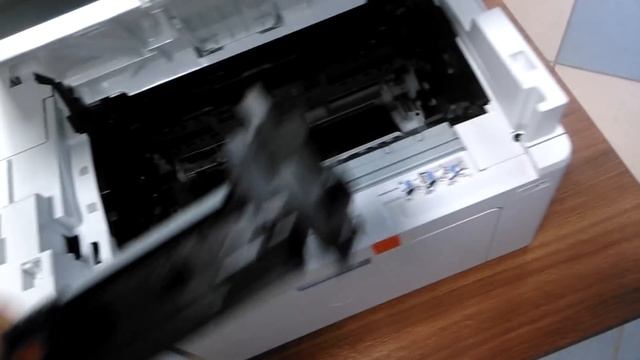 Снятие картриджа принтера HP Laserjet Pro M132A / HP Laserjet Pro M132A cartridge removing смотреть онлайн