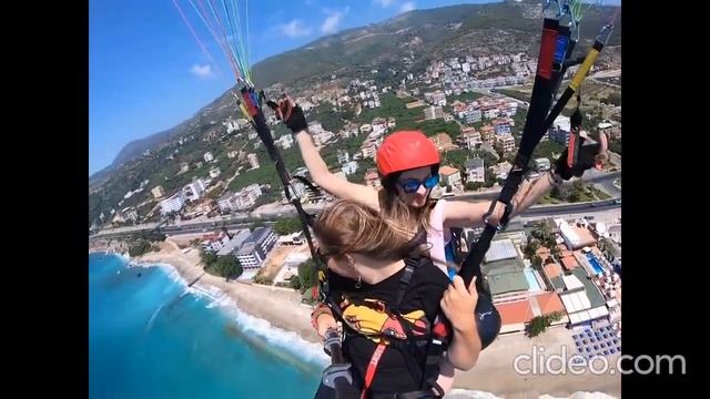 PARAGLIDING In Alanya. Turkey 2020 Параглайдинг в Алании.