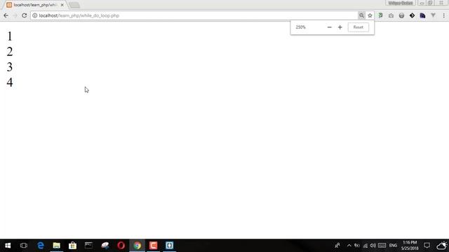 19 - ( Learn PHP ) While Loop - Do While Loop || حلقات التكرار