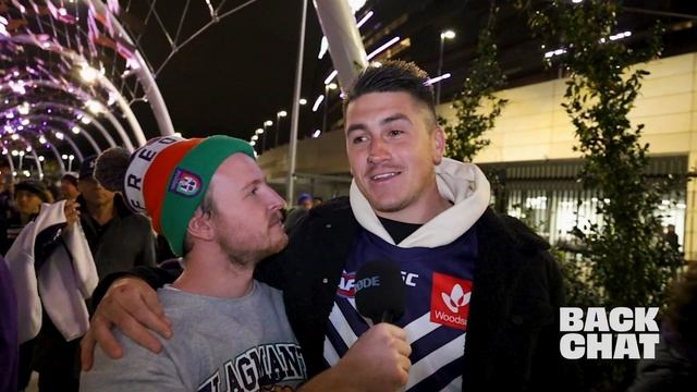 ROAMING BACKCHAT AFL FINALS ROUND WEEK 1| Fremantle Dockers v Western Bulldogs| BackChat Sports Sho смотреть онлайн