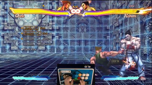 Street Fighter X Tekken Trials - Guile смотреть онлайн