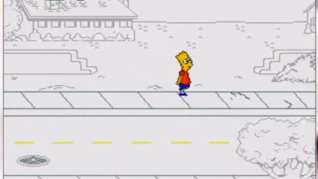 The Simpsons - Bart's Nightmare - Mega Drive / Genesis Longplay смотреть онлайн