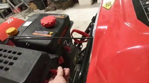 Гусеничный снегоуборщик DDE, Traked snowplow, после 1 года эксплуатации!